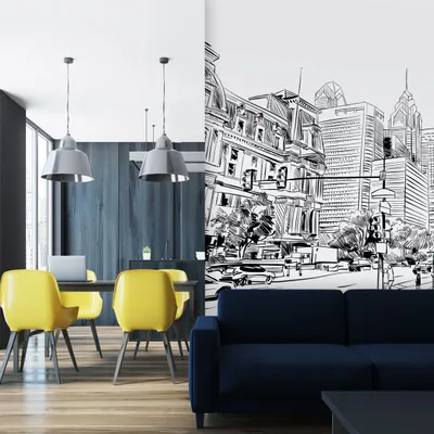 Tapisseries - Papier peint panoramique Nyc - LE PAPIERS DE NINON