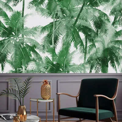 Tapisseries - Papier peint panoramique Jungle - LE PAPIERS DE NINON