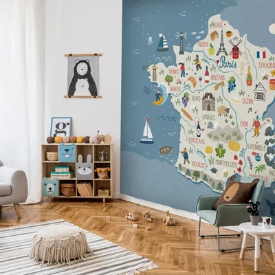 Tapisseries - Papier peint panoramique Frenchy - LE PAPIERS DE NINON