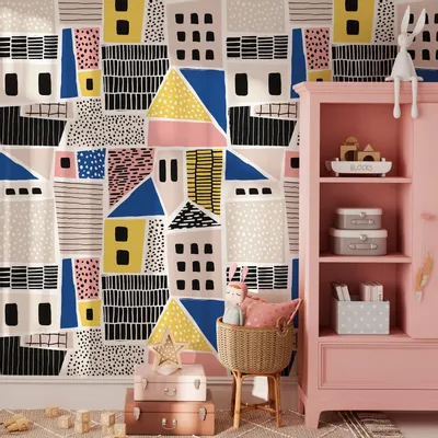 Tapisseries - Papier peint panoramique Cabanita - LE PAPIERS DE NINON