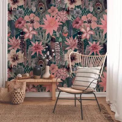 Tapisseries - Papier peint panoramique Pamplume - LE PAPIERS DE NINON