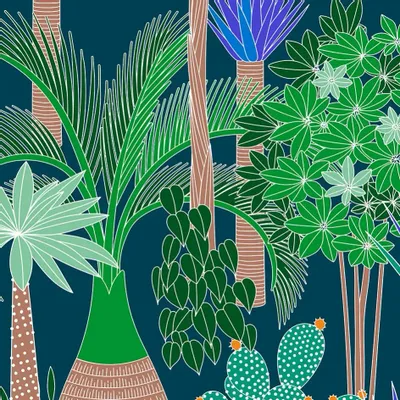 Tapisseries - Papier peint panoramique Pitaya - LE PAPIERS DE NINON