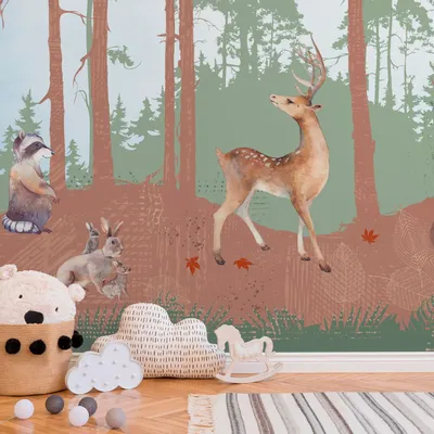 Tapisseries - Papier peint panoramique Pikatchoune 2 - LE PAPIERS DE NINON