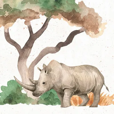 Tapisseries - Papier peint panoramique Serengeti - LE PAPIERS DE NINON