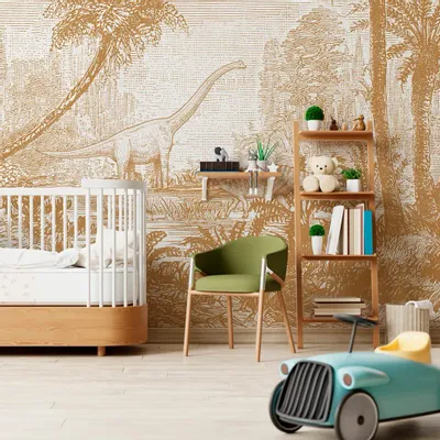Tapisseries - Papier peint panoramique Jurassik - LE PAPIERS DE NINON