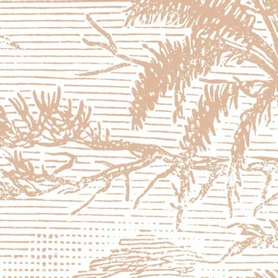 Tapisseries - Papier peint panoramique Jurassik - LE PAPIERS DE NINON