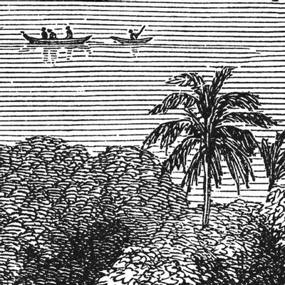 Tapisseries - Papier peint panoramique Maimiti - LE PAPIERS DE NINON