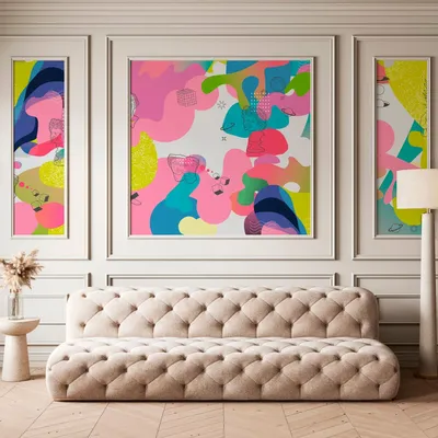 Tapisseries - Papier peint panoramique Dada Exquis - LE PAPIERS DE NINON