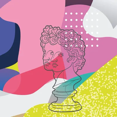 Tapisseries - Papier peint panoramique Dada Exquis - LE PAPIERS DE NINON