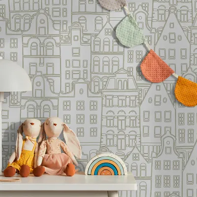 Tapisseries - Papier peint panoramique Amsterdam - LE PAPIERS DE NINON