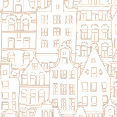 Tapisseries - Papier peint panoramique Amsterdam - LE PAPIERS DE NINON