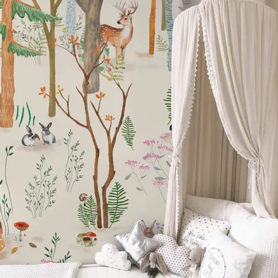 Tapisseries - Papier peint panoramique Chanteloup - LE PAPIERS DE NINON