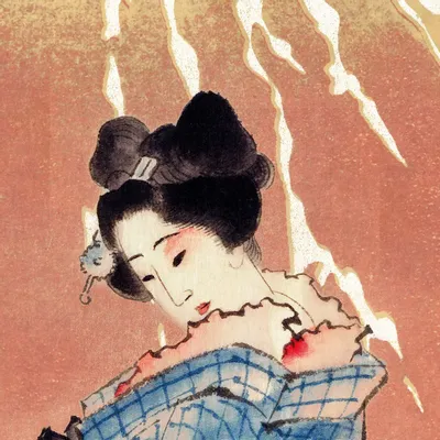 Tapestries - Shirofuji XL panoramic wallpaper - LE PAPIERS DE NINON