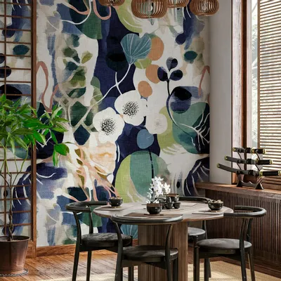 Tapisseries - Papier peint panoramique Hanami - LE PAPIERS DE NINON