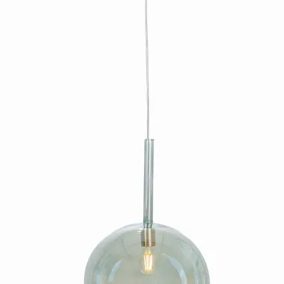 Cadeaux - HIKARI -Lampe suspendue avec une sphère lisse en verre Pyrex - DEBORACARLUCCI
