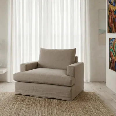 Canapés pour collectivités - Saona Loveseat| Fauteuil - Petit Canapé - CREARTE COLLECTIONS