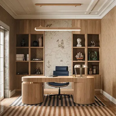 Bureaux - Bureau Gifford fabriqué à la main au Portugal par Wood Tailors Club - WOOD TAILORS CLUB