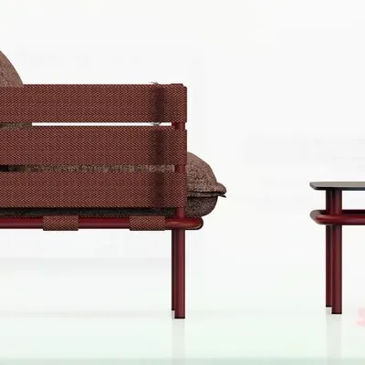 Canapés de jardin - AMA-  Ensemble en aluminium contemporain - FIAM SRL