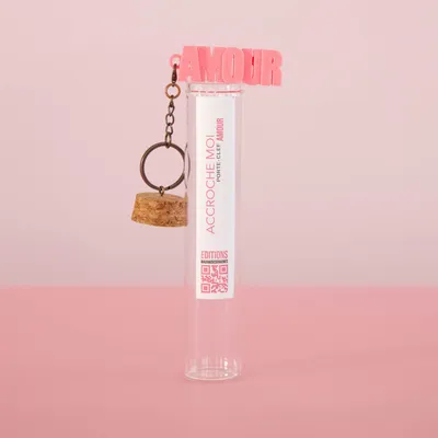 Jewelry - Message keychain — LOVE - MAUVAISES GRAINES