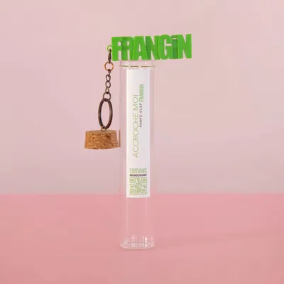 Leather goods - Message keychain — FRANGIN - MAUVAISES GRAINES