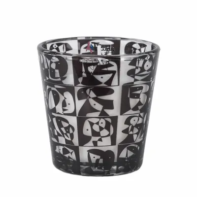 Candles - Mosaico En Ajedrez (Leather-Musk-Amber) - Scented Glass Candle - 7.5cm - ARTITUDE HOME