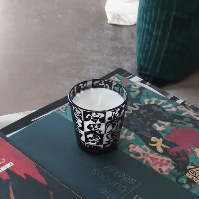 Candles - Mosaico En Ajedrez (Leather-Musk-Amber) - Scented Glass Candle - 7.5cm - ARTITUDE HOME