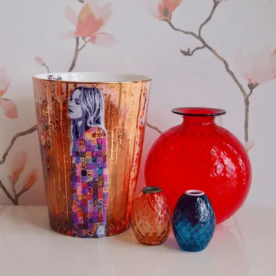 Bougies - Luna Oro (Jasmin-Néroli-Rose) - Bougie parfumée en céramique - 24 cm - ARTITUDE HOME