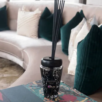 Scent diffusers - Mosaico En Ajedrez (Leather-Musk-Amber) - Scented Glass Diffuser - 200ml - ARTITUDE HOME