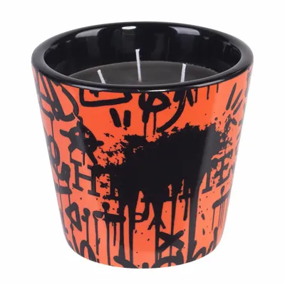 Bougies - ART BAG (Santal Épice-Violet-Cuir) - Bougie parfumée en céramique - 10 cm - ARTITUDE HOME