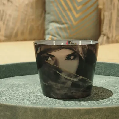 Bougies - Yeux d'Arabie (Rose épicée, oud, santal) - Bougie parfumée en verre - 10 cm - ARTITUDE HOME