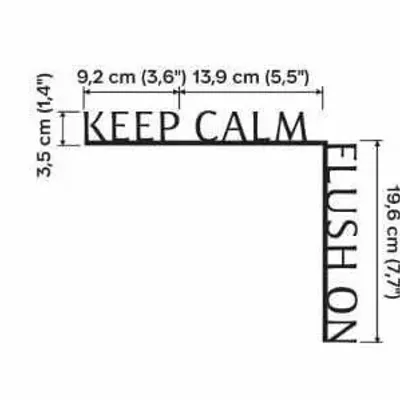 Decorative objects - Wooden Corner Quote keep calm flush on - ENJOY THE WOOD