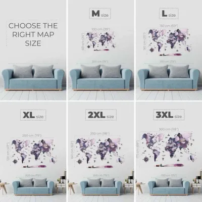 Other wall decoration - 3D Wooden World Map Prime Sirius 3XL - ENJOY THE WOOD