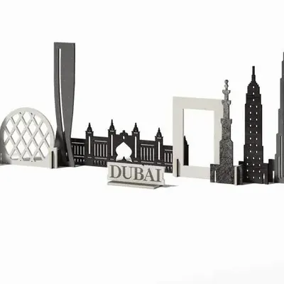Decorative objects - Memory City: Dubai - ENJOY THE WOOD