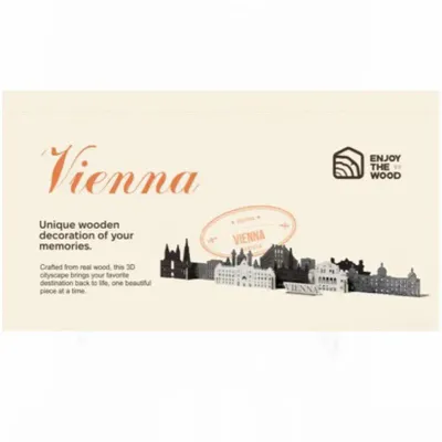 Objets de décoration - Ville Souvenir : Vienne - ENJOY THE WOOD