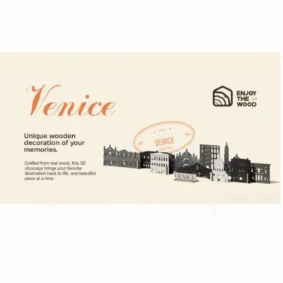 Objets de décoration - Ville Souvenir : Venise - ENJOY THE WOOD