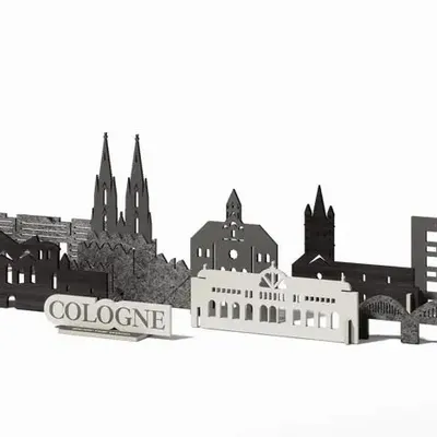 Decorative objects - Memory City: Cologne - ENJOY THE WOOD