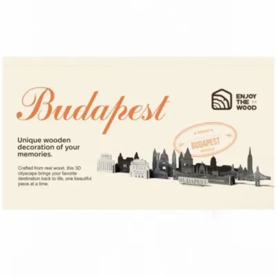 Objets de décoration - Ville Souvenir : Budapest - ENJOY THE WOOD