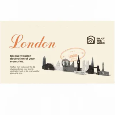 Objets de décoration - Ville Souvenir : Londres - ENJOY THE WOOD