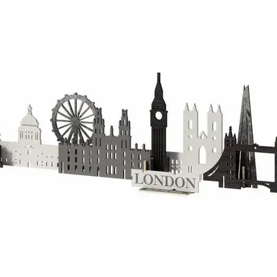 Objets de décoration - Ville Souvenir : Londres - ENJOY THE WOOD