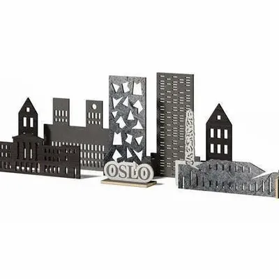 Decorative objects - Memory City: Oslo - ENJOY THE WOOD