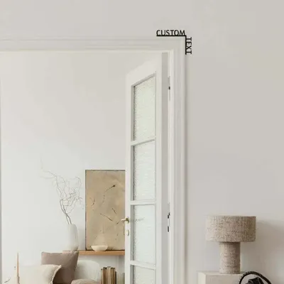 Decorative objects - Wooden Corner Quotes Personalization - ENJOY THE WOOD