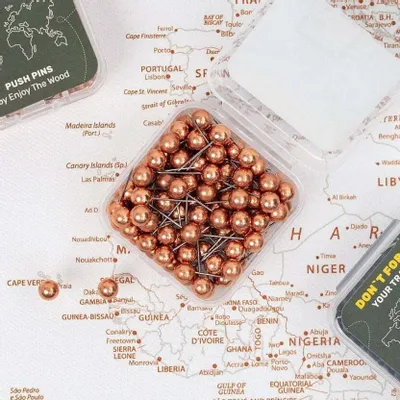 Decorative objects - Canvas Push Pins Rose Gold - ENJOY THE WOOD