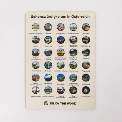 Objets de décoration - Repères de l'Autriche - ENJOY THE WOOD