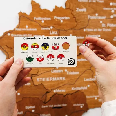 Objets de décoration - États fédérés d'Autriche - ENJOY THE WOOD