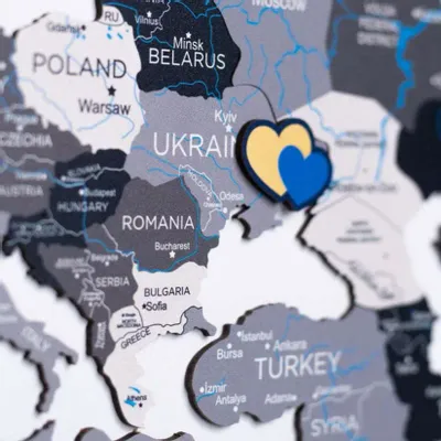 Other wall decoration - 2D Wooden World Map Nordik S - ENJOY THE WOOD