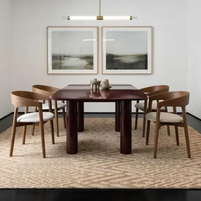 Tapis - Tapis Nomad Beige lain et lin - COCONO