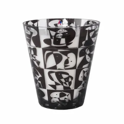 Bougies - Mosaico En Ajedrez (Cuir-Musc-Ambre) - Bougie parfumée en verre - 16 cm - ARTITUDE HOME