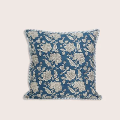 Coussins textile - Housse de coussin RANG Light Blue - JAMINI BY USHA BORA