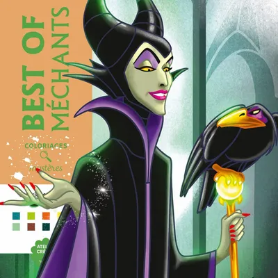 Stationery - Coloriages mystères Disney Best of Méchants - HACHETTE LIVRE