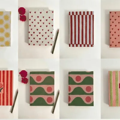 Papeterie bureau - Handmade Paper Journal Notebook - A5 - CASA AMAROSA